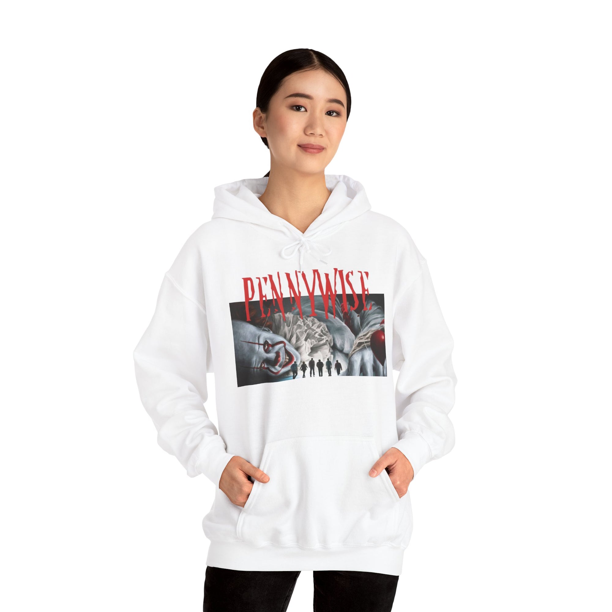 Pennywise IT Clown Halloween Hoodie - Unisex Adult