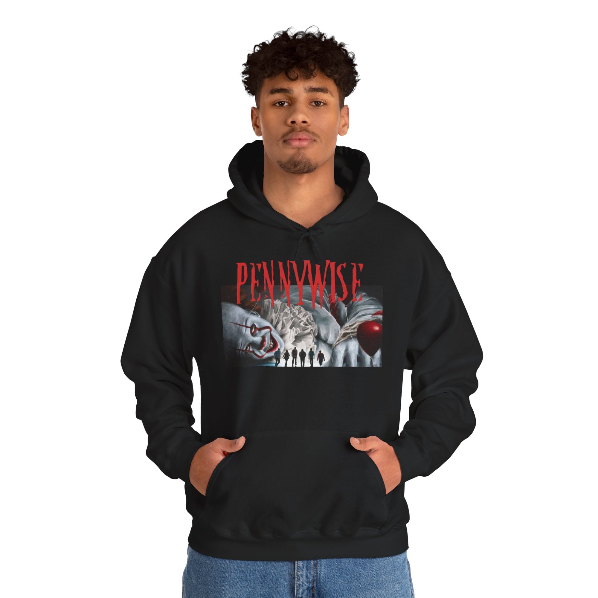 Pennywise IT Clown Halloween Hoodie - Unisex Adult