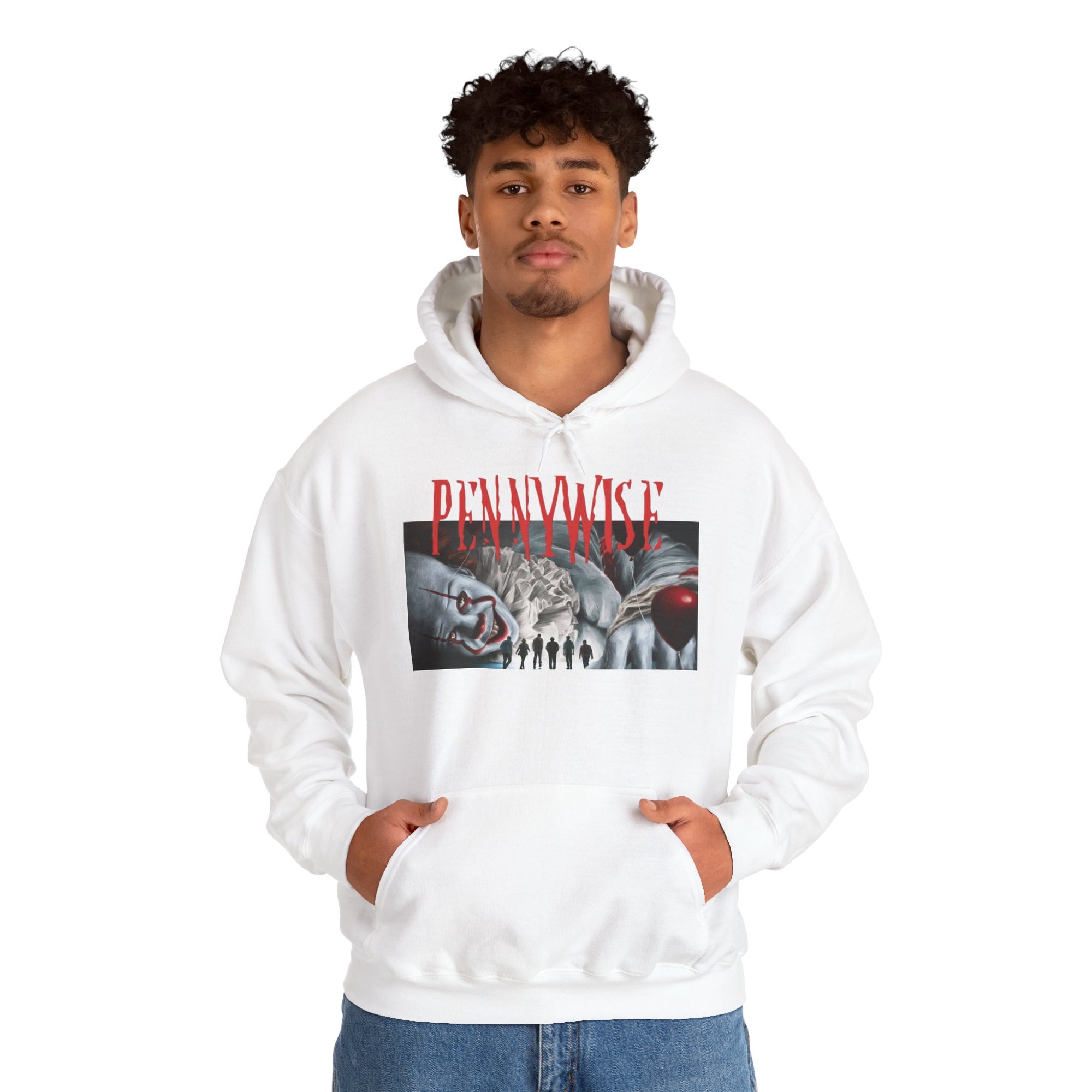 Pennywise IT Clown Halloween Hoodie - Unisex Adult