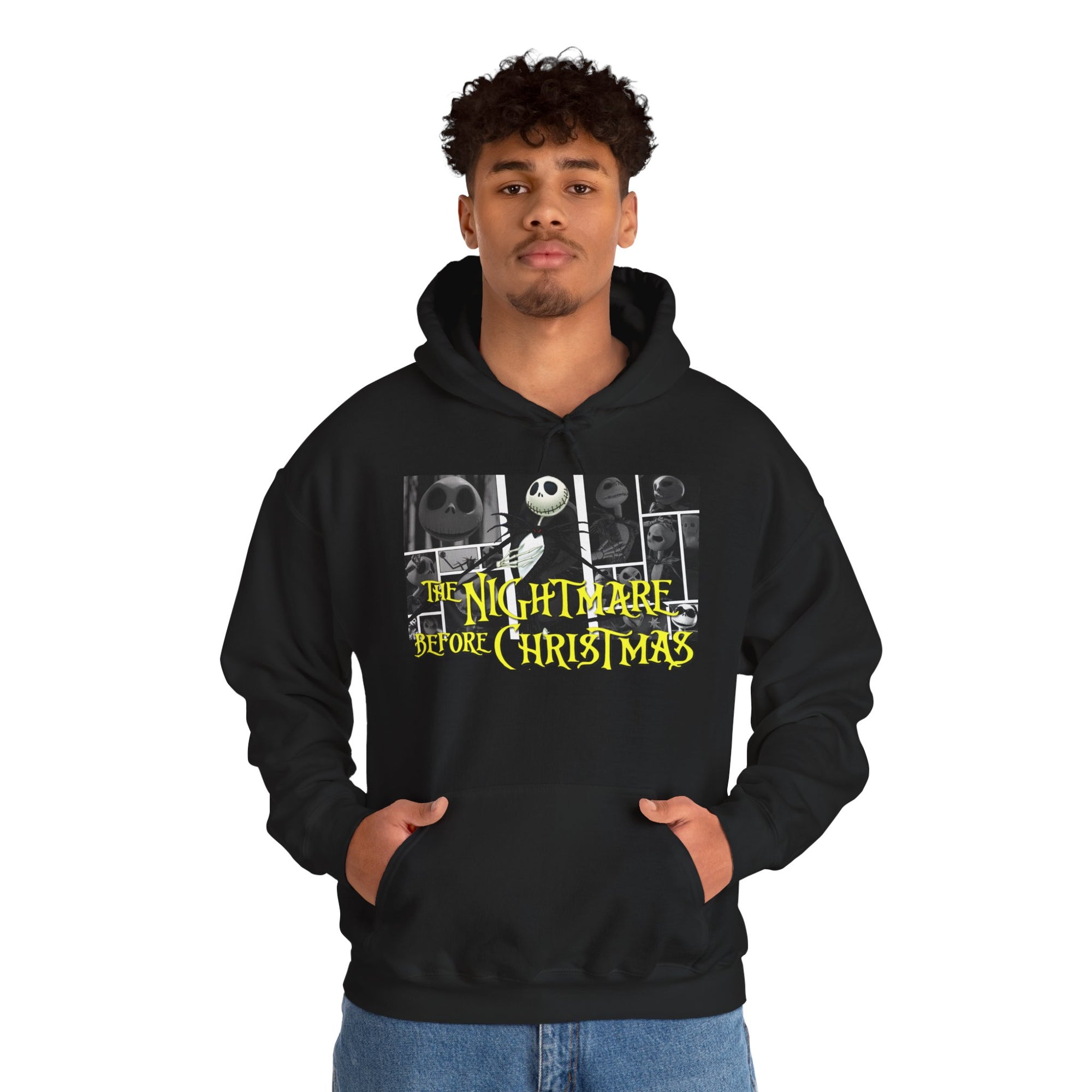 Jack Skellington Halloween Hoodie - Unisex Adult