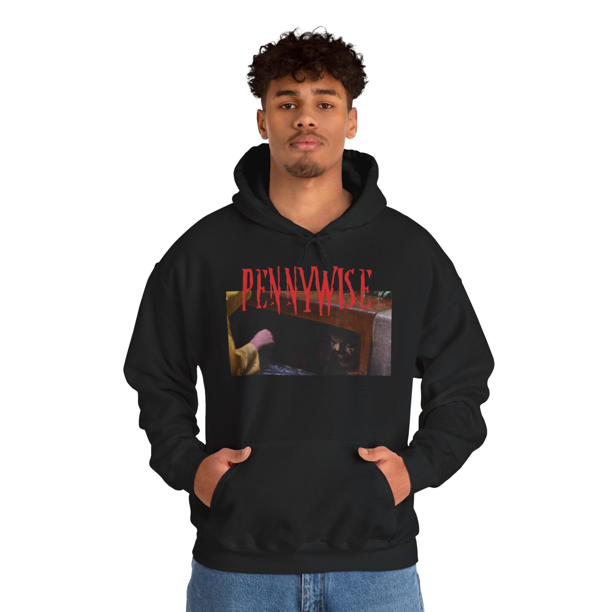 Pennywise IT Clown Halloween Hoodie - Unisex Adult