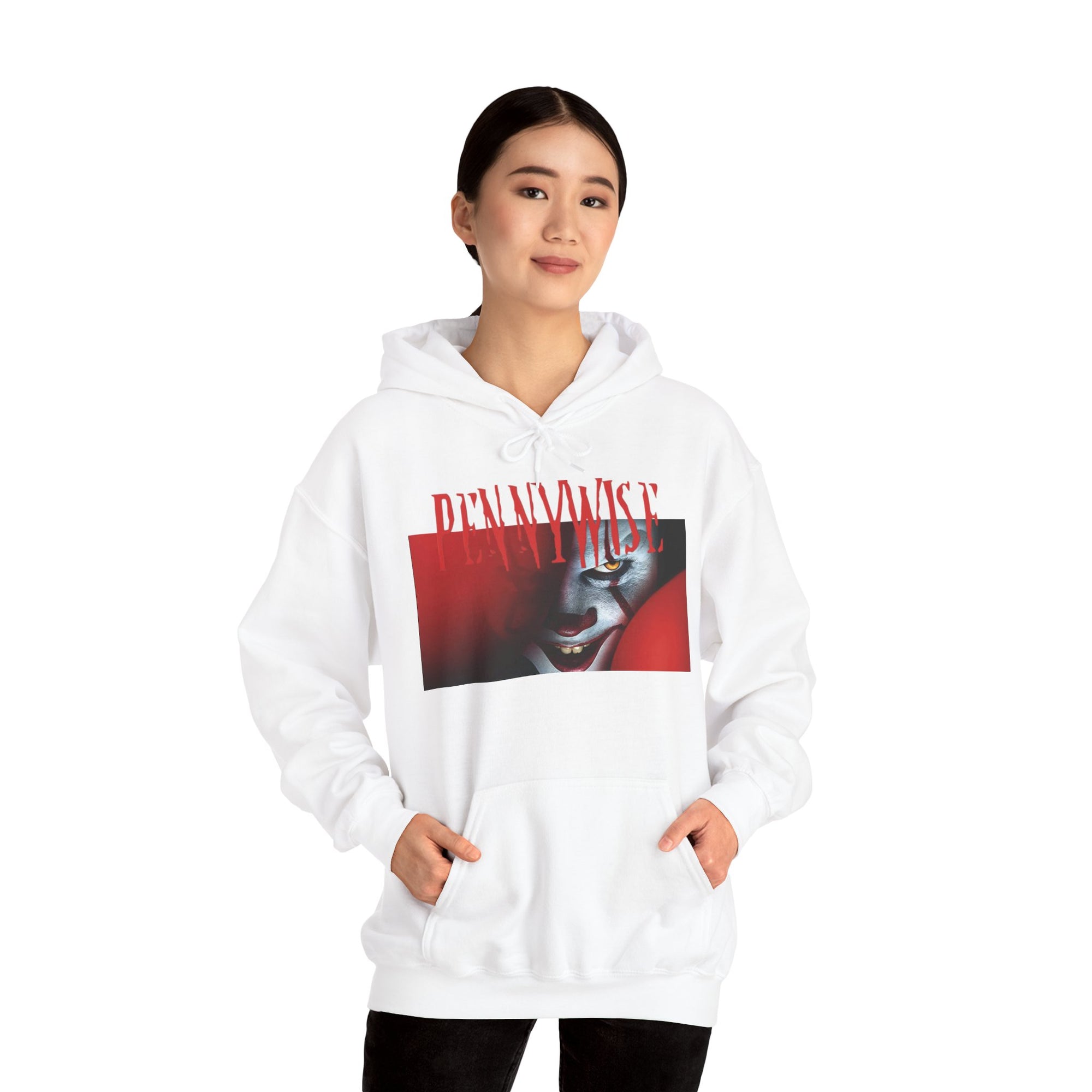 Pennywise IT Clown Halloween Hoodie - Unisex Adult