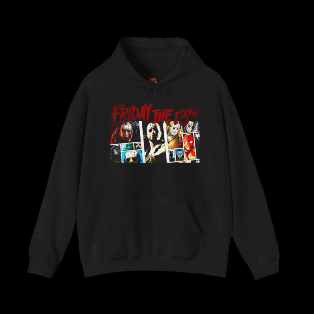 Black hoodie with 'black background